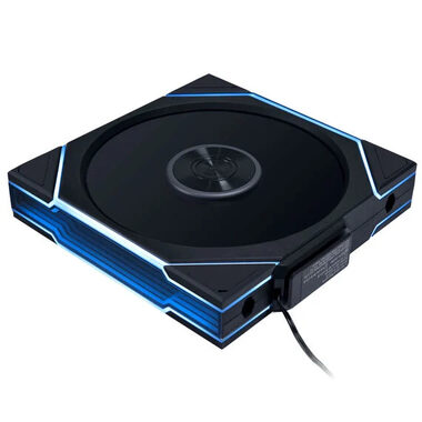 Lian Li UNI FAN TL Kabelloser Lüfter, schwarz / ARGB / 140 mm / 1800 U/min / 31 dB / 103,9 CFM / PWM / 2-polig