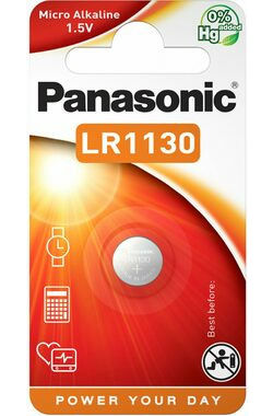 Panasonic Alkaline MIKRO Batterie LR-1130EL/1B / 1,5V / Blister / 1St