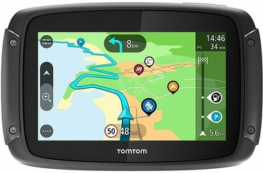 TomTom Rider 500 Europe LIFETIME / Motorradnavigation / 4,3" / Karten von 48 europäischen Ländern / BT / Wi-Fi