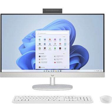 HP 27-cr0001nc AiO weiß / 27" FHD / AMD RYZEN 5 7520U 2,8 GHz / 16 GB / 512 GB SSD / AMD Radeon 610M / W11H
