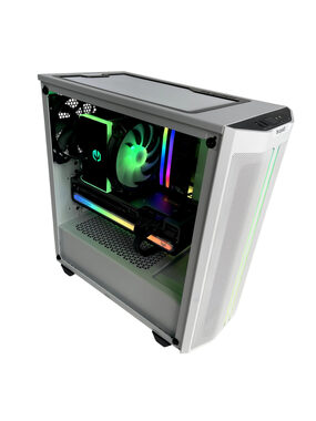 PC Mironet 450 mit AMD R9 9900X und RX9070 (Weiß)