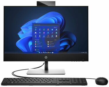 HP ProOne 440 G9 AiO schwarz / 23,8" FHD / Core i3-14100T 2,5GHz / 8GB / 512GB SSD / UHD 730 / W11P