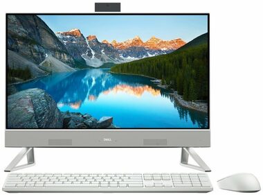 DELL Inspiron 24 5415 AiO weiß / 23,8" FHD / AMD RYZEN 5 7530U 2,0 GHz / 16 GB / 512 GB SSD / AMD Radeon RX Vega 7 / W11P