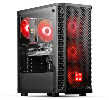 Lynx Challenger (10462976) schwarz / AMD RYZEN 5 4500 3,6GHz / 16GB / 1TB SSD / Nvidia RTX 3050 8GB / W11H