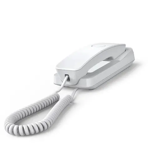 Gigaset DESK 200 weiß / kabelgebundenes Wandtelefon 