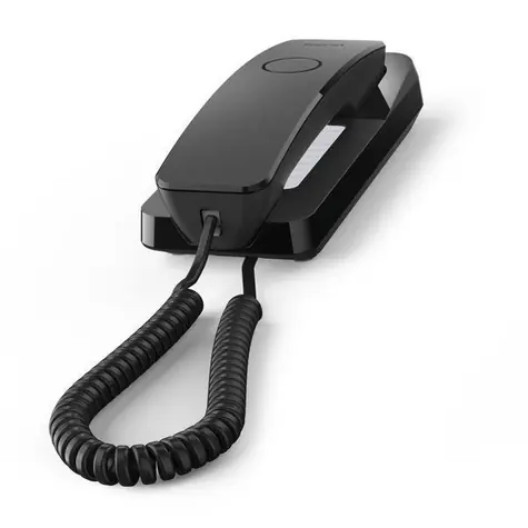 Gigaset DESK 200 schwarz / schnurgebundenes Wandtelefon 