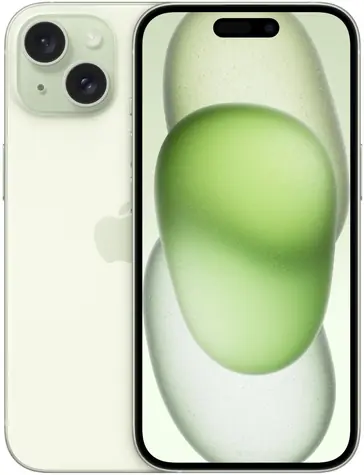 Apple iPhone 15 256GB grün / 6,1" / 256GB / iOS17.3
