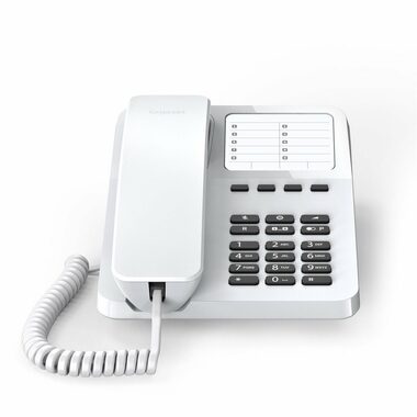 Gigaset DESK 400 weiß / Festnetztelefon