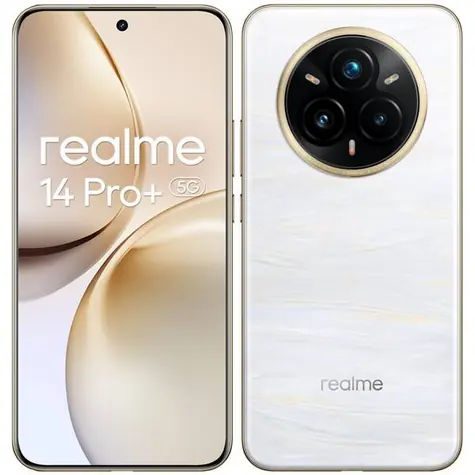 Realme 14 Pro+ 5G 12GB/512GB weiß / 6,8" / 512GB / Android 15