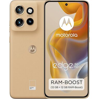 Motorola EDGE 50 Neo 12+512 GB beige / 6,4" P-OLED / 512GB / Android 14