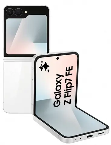Samsung Galaxy Z Flip7 FE 5G 8+128GB weiß / 6,7" / Android 16