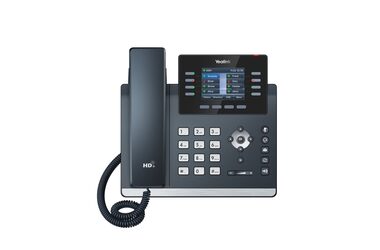 Yealink SIP-T44W / VoIP-Telefon / WLAN / Bluetooth / PoE / 12x SIP