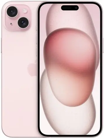 Generalüberholtes Apple iPhone 15 PLUS 128 GB, pink, nur eSIM, Qualität C / bazaar