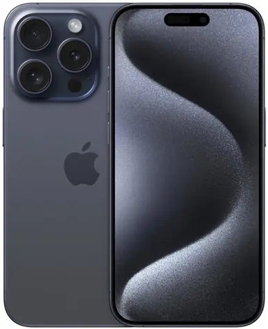 Generalüberholtes Apple iPhone 15 Pro 128 GB, Titanblau, eSIM-only, Qualität C / bazaar