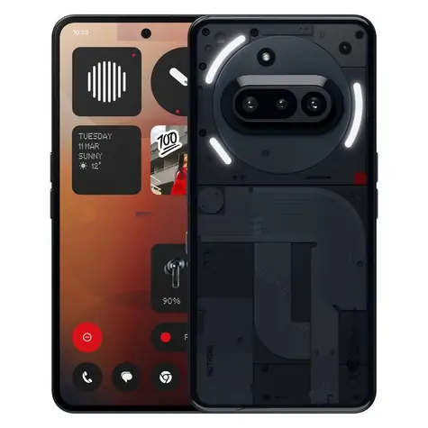 Nothing Phone (3a) 12/256GB schwarz / 6,77" / 256GB / Android 15