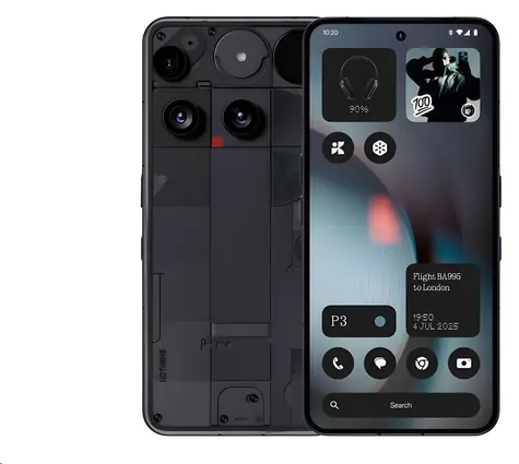 Unverpackt - Nothing Phone 3 5G 16/512GB schwarz / Smartphone / 6,67" / Snapdragon 8s Gen 4 / Android 15 / unverpackt
