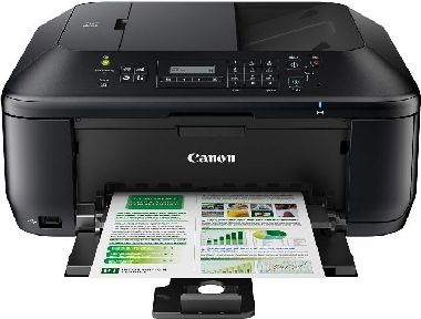 Canon PIXMA MX455 / inkoust / A4 / 4800x1200 / USB / LAN / Wi-Fi / ADF / černá