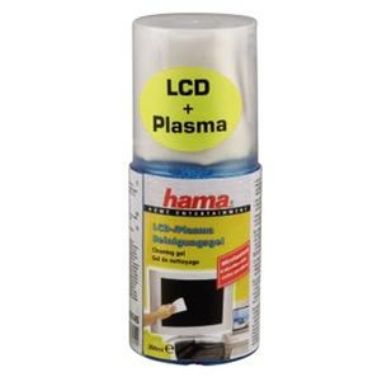 HAMA Gel zur Reinigung von LCD-/Plasma-Displays inklusive Tuch