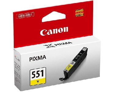Canon CLI-551 Y Originalpatrone / 7 ml / Gelb