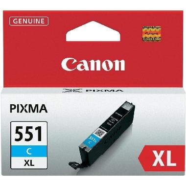 Canon Patrone CLI-551C XL Cyan 