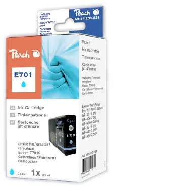 Peach Alternativpatrone / Epson WorkForce Pro / 36 ml / Blau