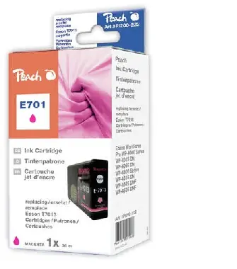 Peach -Alternativpatrone / Epson WorkForce Pro / 36 ml / Lila