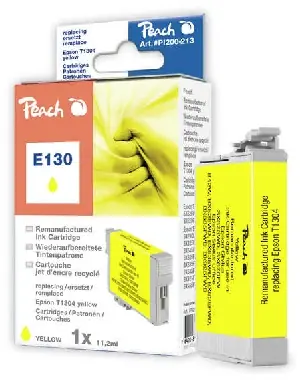 Peach Tintenpatrone gelb, kompatibel zu Epson T1304