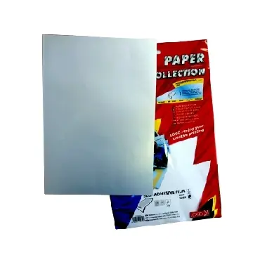 Selbstklebefolie, silber, matt, A4, 145 g/m2, 1200dpi, 10 Blatt, für Laserdrucker, L