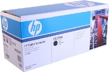 HP CE270A Originaltoner / CLJ CP5525 / 13.500 Seiten / Schwarz