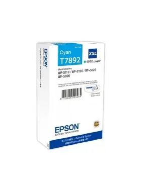 Epson T7892 Kartusche / XXL / für WorkForce Pro / 34,2 ml / Cyan