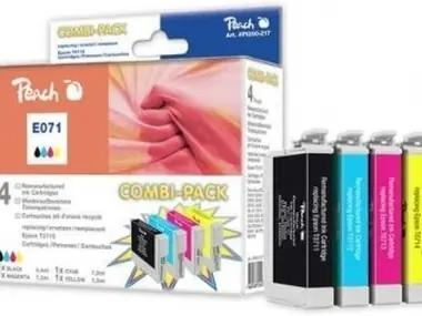 Peach Remanufactured T0715 MultiPack PLUS alternative Patrone / Epson Stylus D78 / MultiPack PLUS