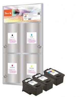 Peach PG-510/CL-511 / alternative Kartusche / MultiPlus / 2bk+c / 2x14/1x13ml