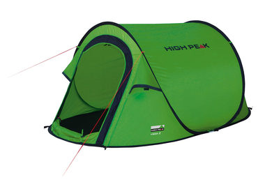 High Peak Vision 2 / Zelt für 2 Personen / 140x235 x 100 cm / Wassersäule: 2000mm