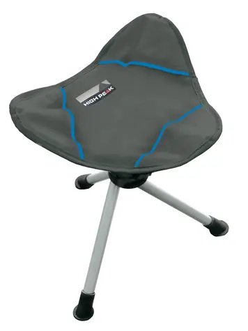 High Peak Tarifa / Klappbarer Dreibeinstuhl / 33x33x45 cm / Belastbarkeit: 100 kg