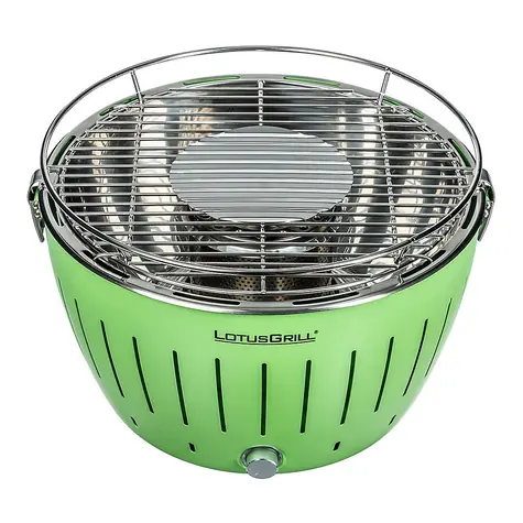 LotusGrill G280 U grün / Holzkohlegrill / 292 x 210 mm