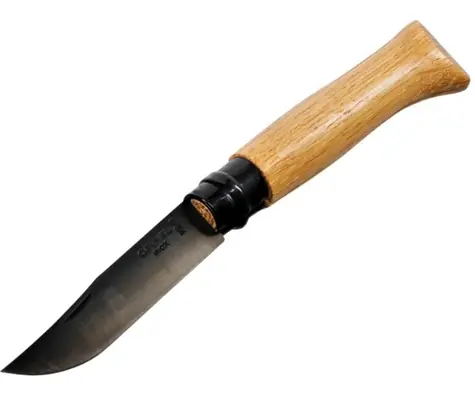 Opinel 2172 VRI N°08 8,5 cm schwarze Eiche / Taschenmesser
