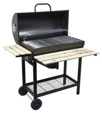 Cattara BARREL Holzkohlegrill / Rost: 73 x 37 cm