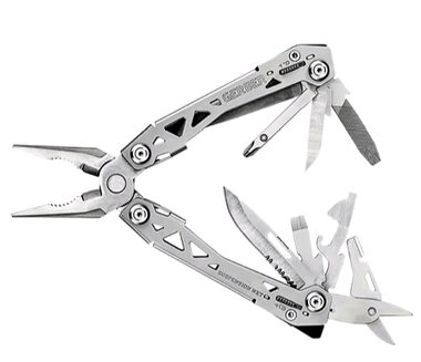 GERBER Suspension NXT Multifunktionszange mit Klinge silber / klappbar / 15 Werkzeuge