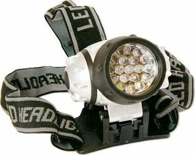 Arcas Headlight 19 LED / Stirnlampe / 3x AAA / Abverkauf