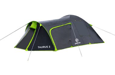 Peme Taurus 3 Touristenzelt / Zelt für 3 Personen / 380 x 220 x 120 cm / Wassersäule 4000 mm / Restposten