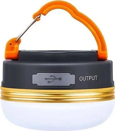 Superfire T60 Campinglampe schwarz / 2,5W / 1000 mAh