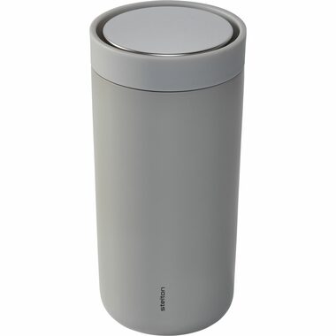Stelton To-Go Click 0,4 l grau / Thermobecher