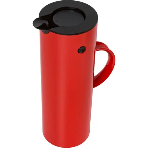 Stelton EM 77 rot / Vakuumkessel (Thermoskanne) / 1 l 