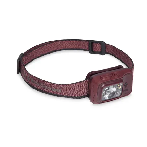 Black Diamond Spot 400- R rot / LED-Stirnlampe / 400 lm / Nachleuchtfunktion bis 100m