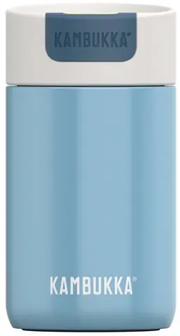 Kambukka Thermobecher 300 ml Olympus Seidenblau / 0,3 L / Edelstahl