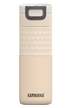 Kambukka Thermobecher 500 ml Etna Grip Barely beige / 0,5 L / Edelstahl