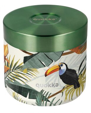 Quokka Whim Food Jar 600 ml Tropical / Thermosbehälter für Lebensmittel / Edelstahl 