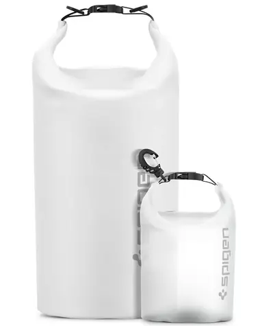 Spigen Aqua Shield WaterProof Dry Bag 20L + 2L A630 weiß / wasserdichtes Gehäuse 