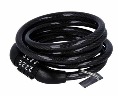 Forever KYL-100 Fahrradschloss mit Zahlencode schwarz