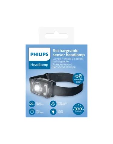 Philips SFL7003R/10 / Stirnlampe / 330 lm / 1800 mAh Akku 